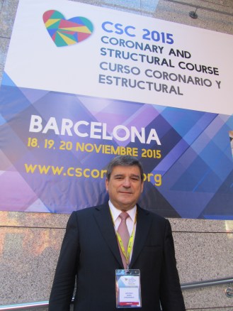 Antonio Serra, jefe de Cardiología Intervencionista del Hospital de la Santa Creu i Sant Pau de Barcelona.